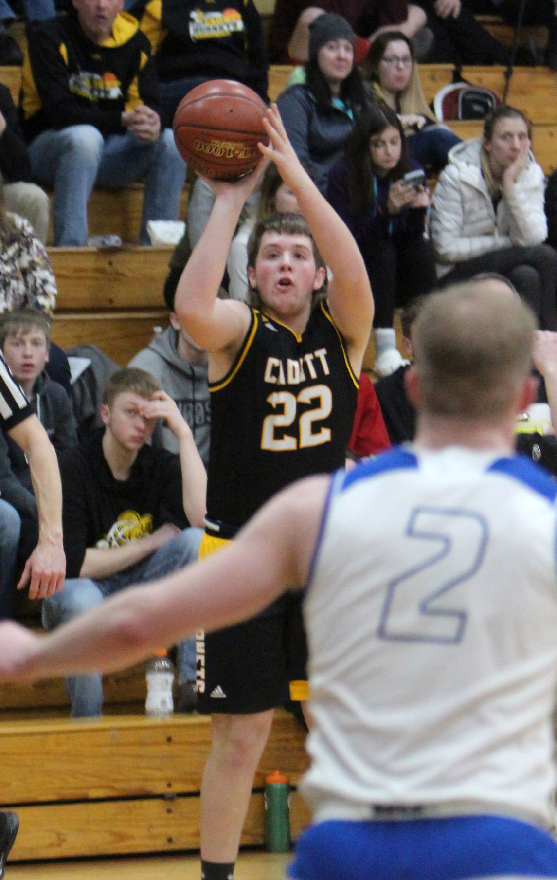 Cadott at McDonell boys basketball 1-15-19